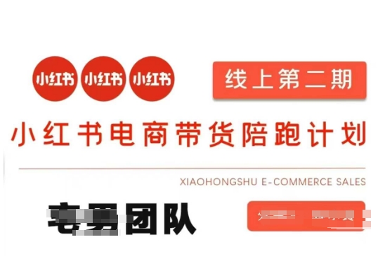 小红书电商带货课2期，月利润20个的小红书电商的有货源，无货源，虚拟产品，付费投流等整套玩法-云享网创
