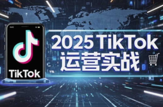 2025TikTok电商运营，掌握TikTok店铺运营核心技巧，实现低成本高转化-云享网创
