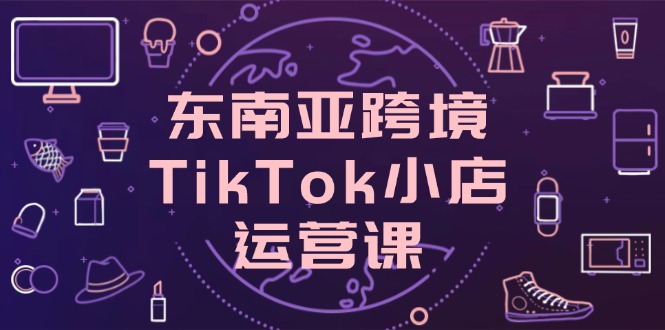 东南亚跨境TikTok小店运营课，掌握店铺设置与流量转化核心技巧-云享网创