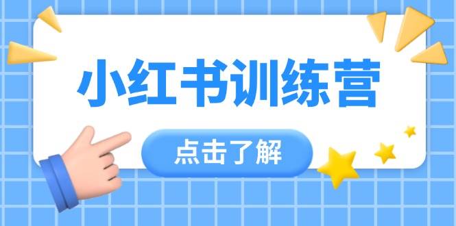 小红书训练营，助小白入门，掌握技巧变达人，课程实操又全面(12节课)-云享网创
