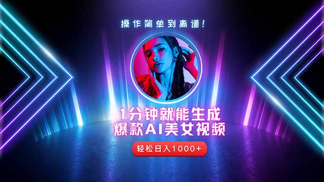 2025年最强副业：用AI做短视频，从零开始打造爆款账号！-云享网创