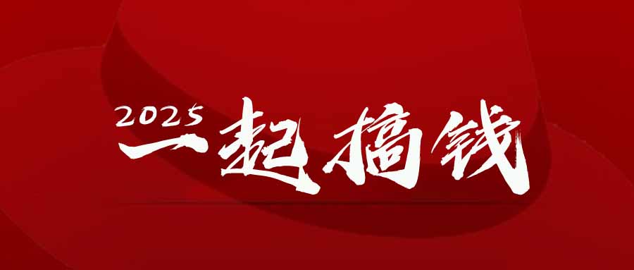 2025年，请“不择手段”去搞钱!-云享网创