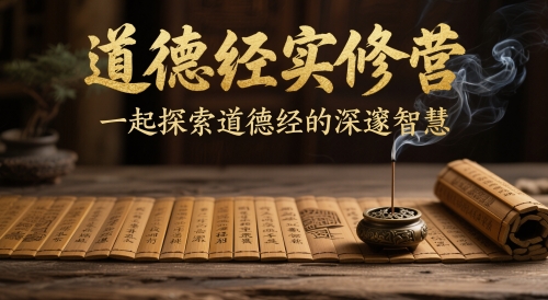 道德经实修营，一起探索道德经的深邃智慧-云享网创