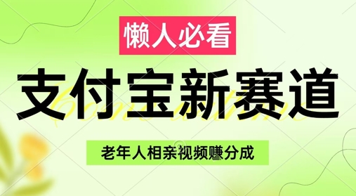 支付宝新赛道，利用老年人相亲视频，挣分成收益，轻松月入过W，操作简单-云享网创