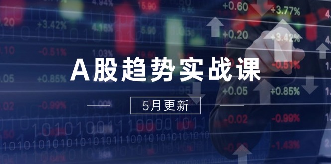 A股趋势实战课：主力动向+政策红利，2025全年策略5月更新-云享网创