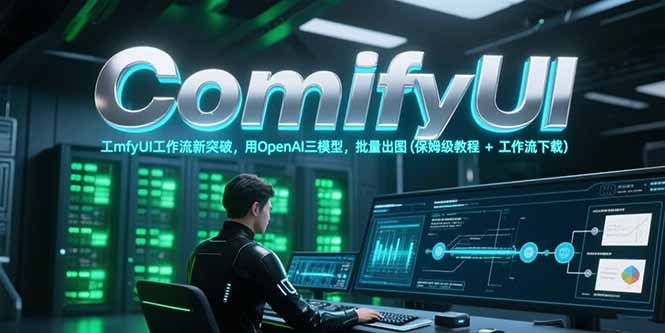 ComfyUI工作流新突破，用OpenAI三模型，批量出图(保姆级教程+工作流下载-云享网创