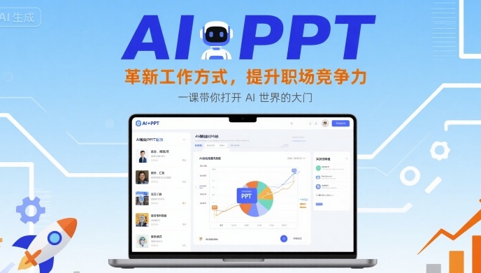 AI+PPT：革新工作方式，提升职场竞争力，一课带你打开 AI 世界的大门-云享网创