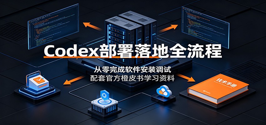 Codex部署落地全流程：从零完成软件安装调试，配套官方橙皮书学习资料-云享网创