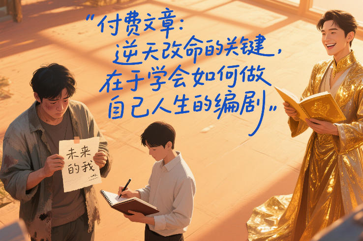 付费文章：逆天改命的关键，在于学会如何做自己人生的编剧-云享网创