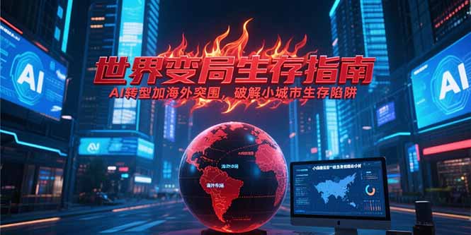 付费文章《世界变局生存指南，AI转型加海外突围，破解小城市生存陷阱》-云享网创