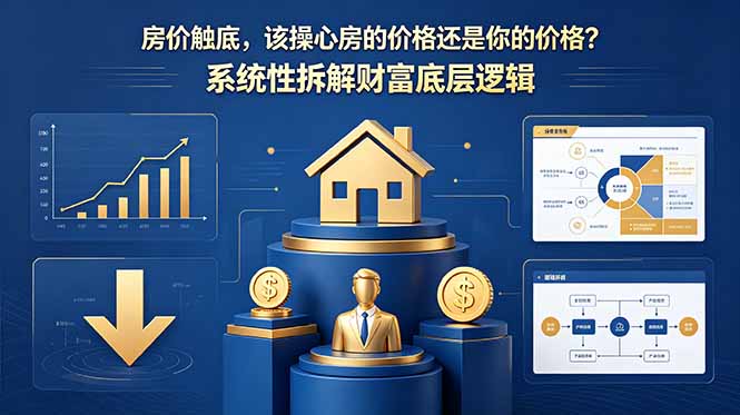 付费文章：房价触底，该操心房的价格还是你的价格？系统性拆解财富底层逻辑-云享网创
