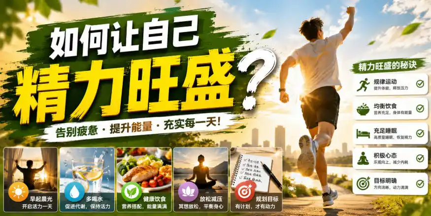 付费文章：如何让自己精力旺盛？-云享网创