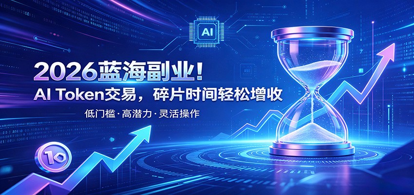 AI Token算力赛道！普通人可入局的数字副业，零门槛快速起步-云享网创