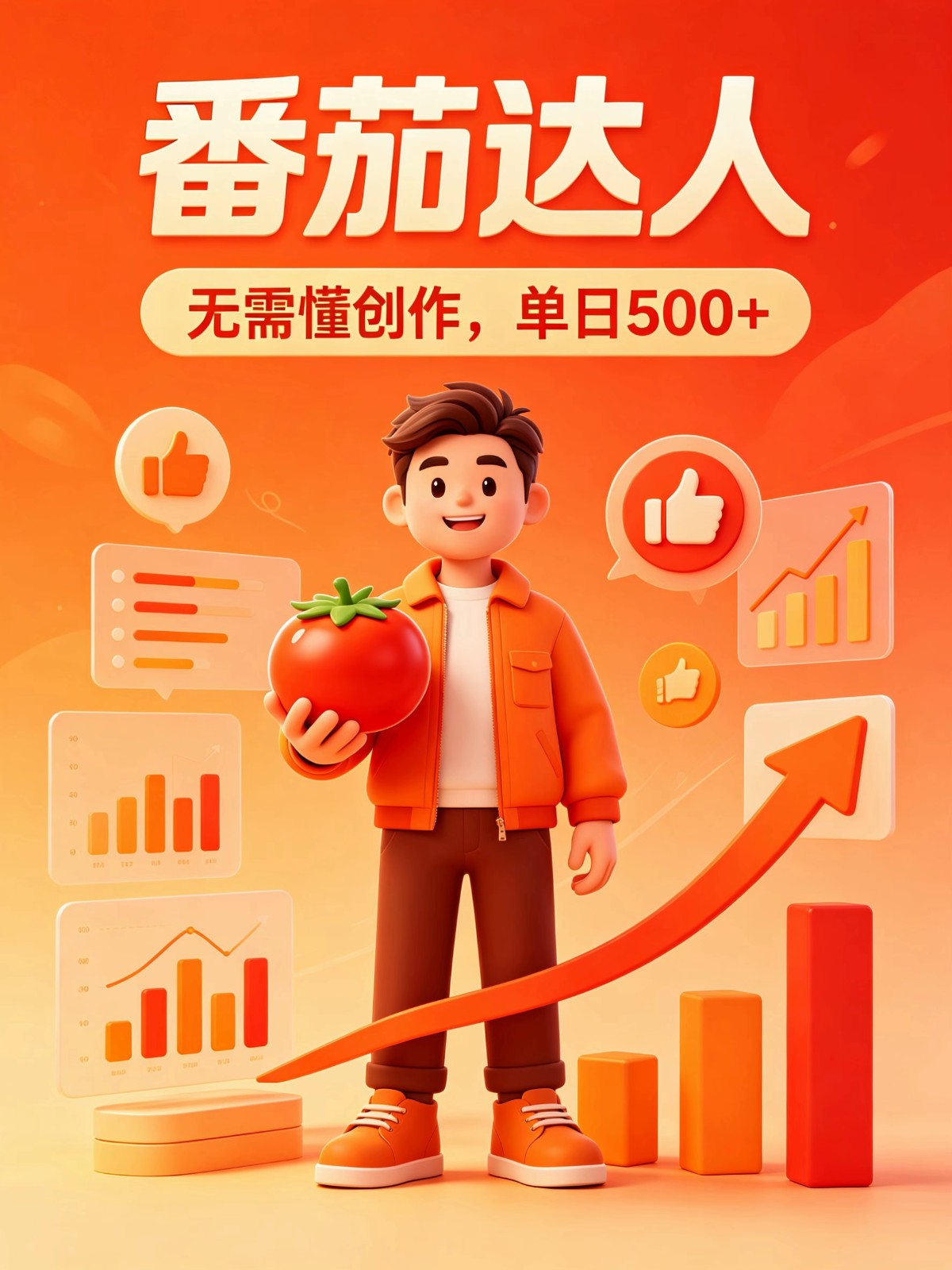 番茄小说达人全自动变现，普通人轻松日入500+-云享网创