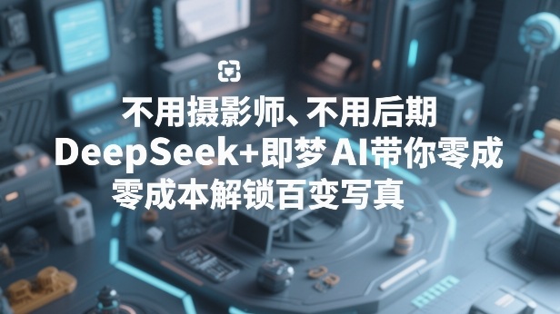 不用摄影师、不用后期，DeepSeek+即梦AI带你零成本解锁百变写真！-云享网创