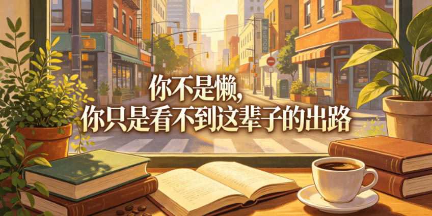 付费文章：你不是懒，你只是看不到这辈子的出路-云享网创