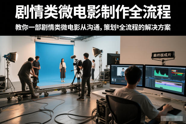 剧情类微电影制作全流程，教你一部剧情类微电影从沟通，策划到拍摄制作全流程的解决方案-云享网创