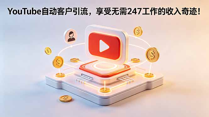 YouTube 自动客户引流，享受无需 247 工作的收入奇迹！【原创双语字幕】-云享网创