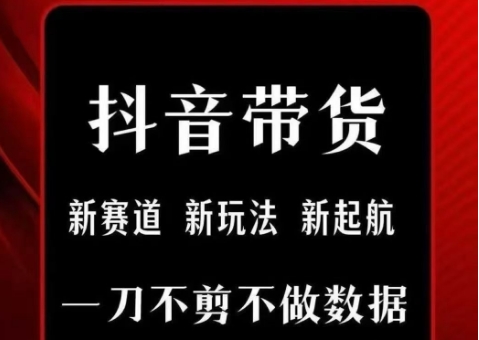 抖音短视频一刀不剪带货，不剪辑，不直播，每天发个视频，等着出单获取带货佣金-云享网创