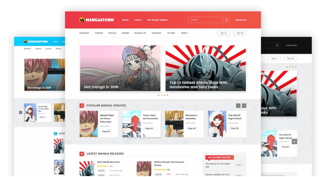 Madara 2.2.2.1主题源码 响应式WordPress漫画小说主题模板-云享网创