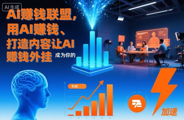 AI賺钱联盟,用AI賺钱、打造内容让AI成为你的賺钱外挂-云享网创