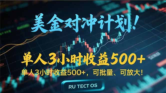 长久稳定的撸美金项目，平均3小时收入 500+，可公司实地考察实地操作！-云享网创