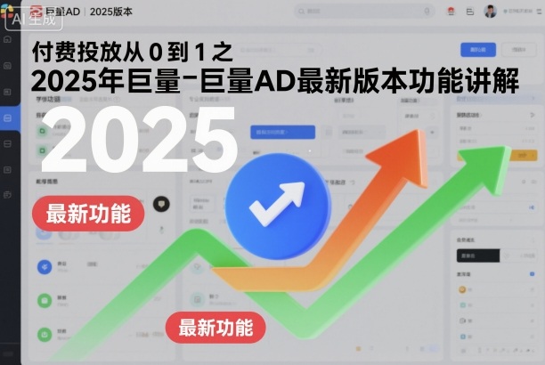 付费投放从0到1之2025年巨量AD最新版本功能讲解-云享网创