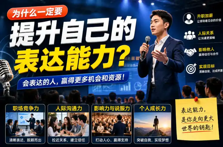 付费文章：为什么一定要提升自己的表达能力？-云享网创