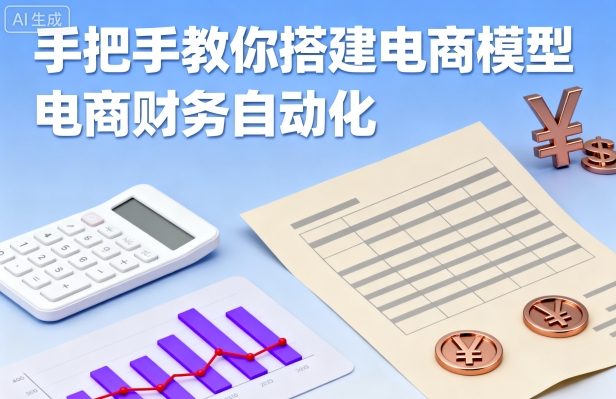 手把手教你搭建电商模型-电商财务自动化-云享网创