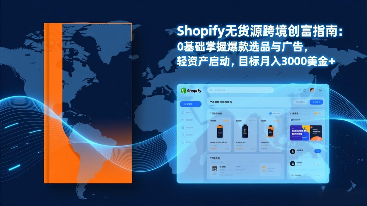 Shopify爆款打法实战：从选品到广告投放，复制爆款模型，驱动独立站月销售额破万刀-云享网创