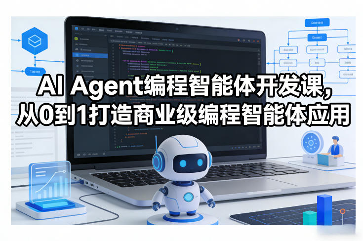 AI Agent编程智能体开发课，从0到1打造商业级编程智能体应用-云享网创