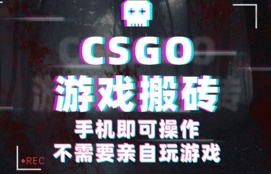 CSGO游戏挂G捡漏,单日扫货5张+,年底小高峰上车可吃肉,手机即可操作,兼职副业创业网创【揭秘】-云享网创
