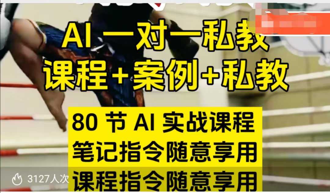 AI指令实战课，课程+案例，80节AI实战课程，笔记指令随意享用，课程指令随意享用(更新26年3月)-云享网创