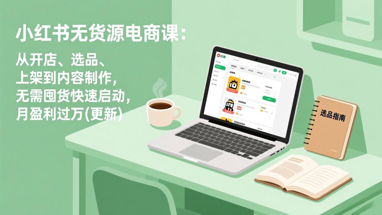小红书无货源电商课(3月更新-云享网创