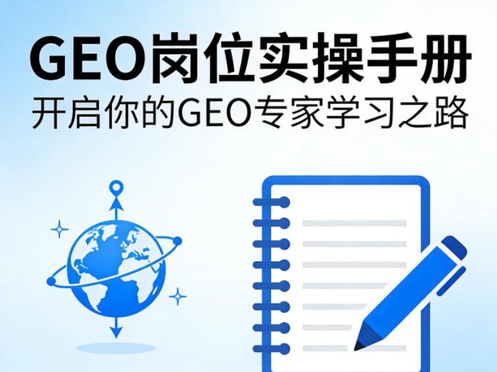 GEO岗位实操手册，开启你的GE0专家学习之路-云享网创