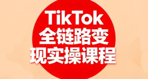 小杨老师·TikTok全链路变现实操课程-云享网创