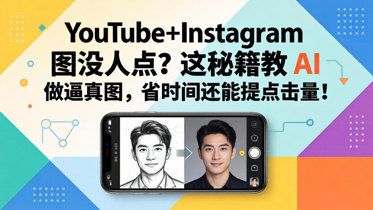 YouTube+Instagram图没人点？这秘籍教 AI 做逼真图，省时间还能提点击量-云享网创