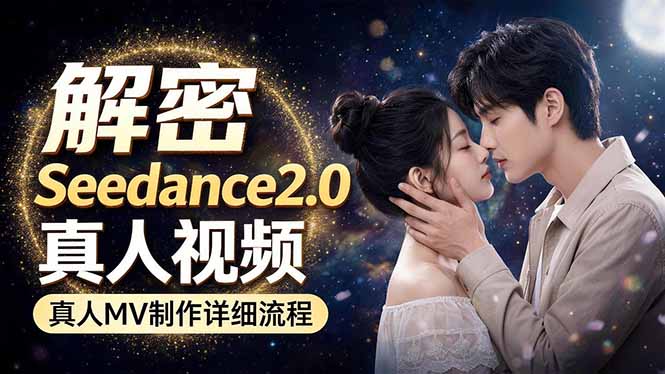 Seedance 2.0电影级真人 MV全流程拆解：提示词、运镜、粒子特效，手把手实操-云享网创