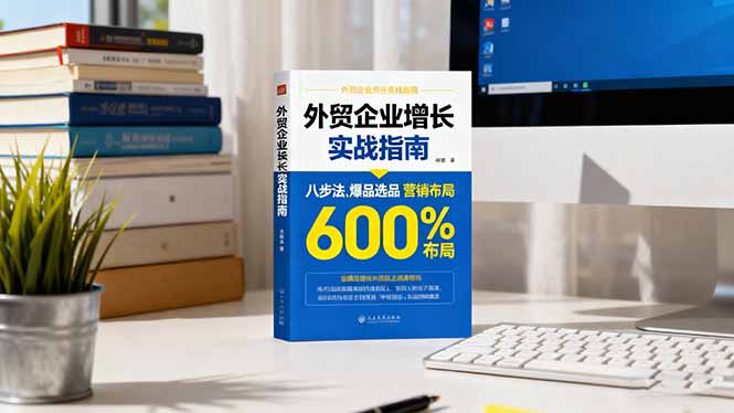 外贸企业增长实战指南，八步法、爆品选品、营销布局，业绩增长300%-云享网创