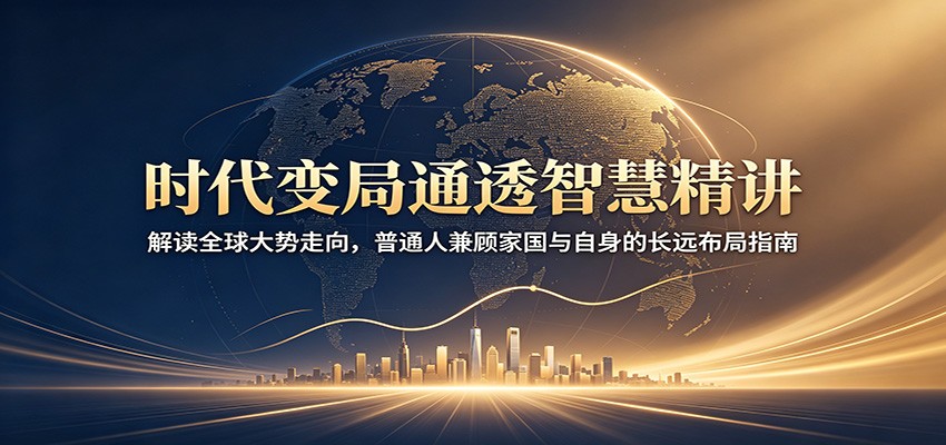 时代变局通透智慧精讲:解读全球大势走向,普通人兼顾家国与自身的长远布局指南-云享网创