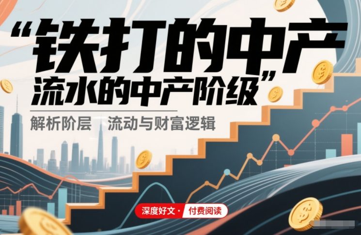 付费文章：铁打的中产，流水的中产阶级-云享网创