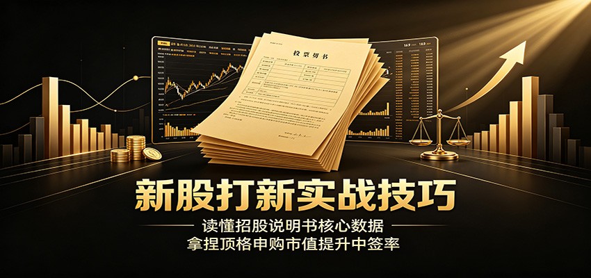新股打新实战技巧:读懂招股说明书核心数据,拿捏顶格申购市值提升中签率-云享网创