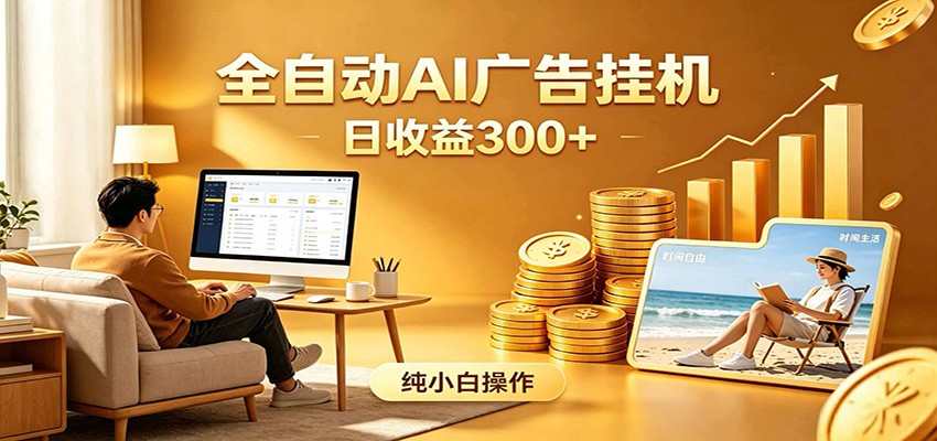 AI风口项目，全程解放双手，后台自动运行赚取收益，每天稳定收益300+-云享网创