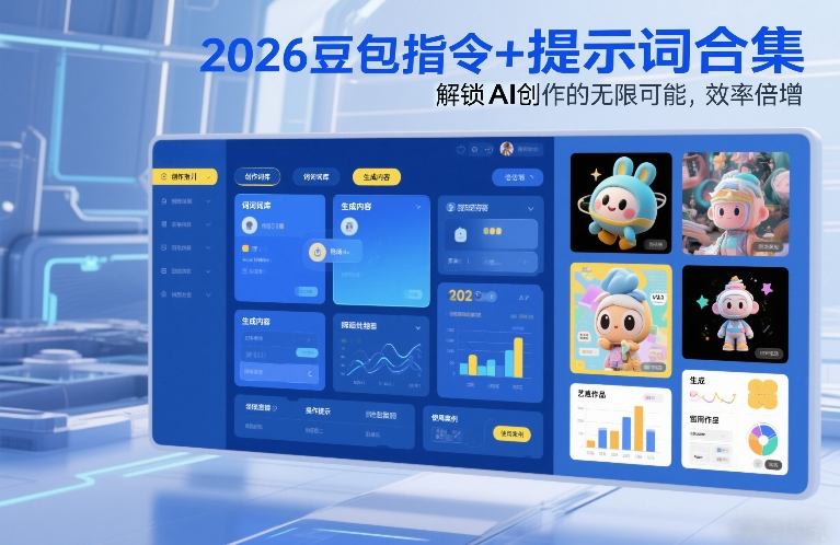 2026豆包指令+提示词合集，解锁AI创作的无限可能，效率倍增-云享网创