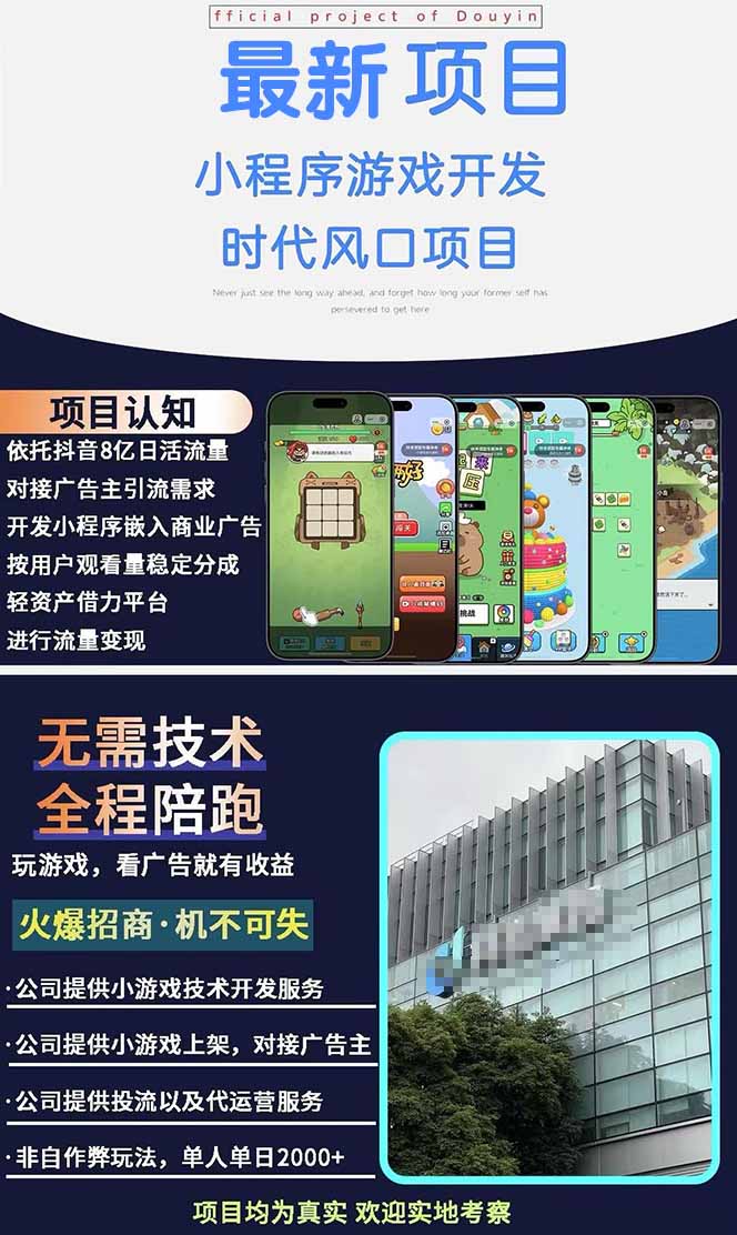 图片[1]-2025最热抖音项目 Ai时代风口项目小程序游戏开发 实测单个游戏日收入1800+-云享网创