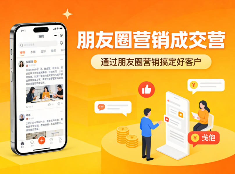 朋友圈营销成交营,通过朋友圈营销来搞定好客户-云享网创