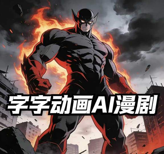 字字动画AI漫剧2026年第1期系统课程，小白看完就能学会实操的漫剧课，单人月收1-3W-云享网创