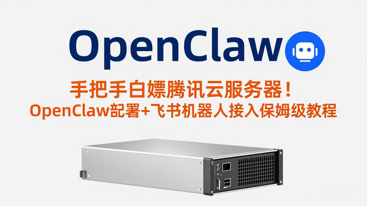 手把手白嫖腾讯云服务器！OpenClaw部署+飞书机器人接入保姆级教程-云享网创