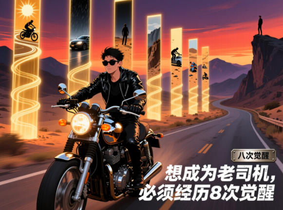 付费文章：想成为老司机，必须经历8次觉醒-云享网创
