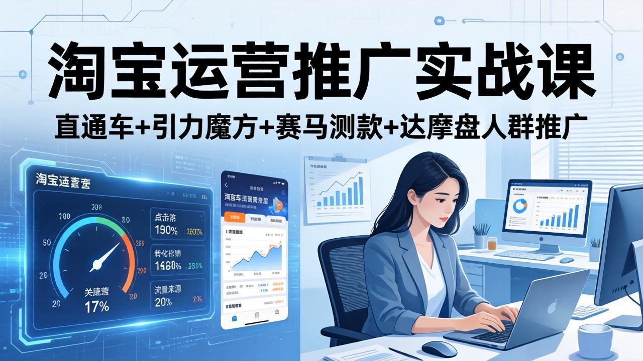 淘宝运营推广实战课(更新26年4月-云享网创